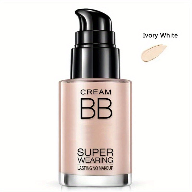 BB Cream Liquid Foundation Moisturizing Isolating Cream Concealer Cream Super Wearing Varaktig Beständig Flawless Cream