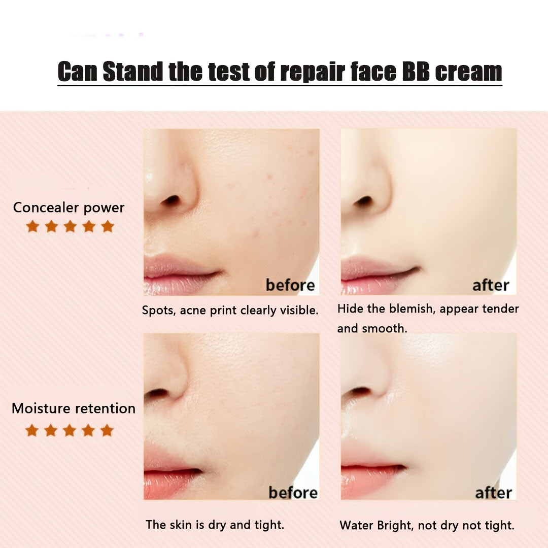 BB Cream Liquid Foundation Moisturizing Isolating Cream Concealer Cream Super Wearing Varaktig Beständig Flawless Cream
