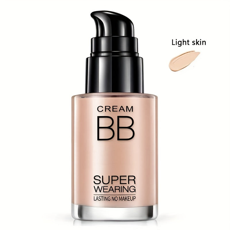BB Cream Liquid Foundation Moisturizing Isolating Cream Concealer Cream Super Wearing Varaktig Beständig Flawless Cream