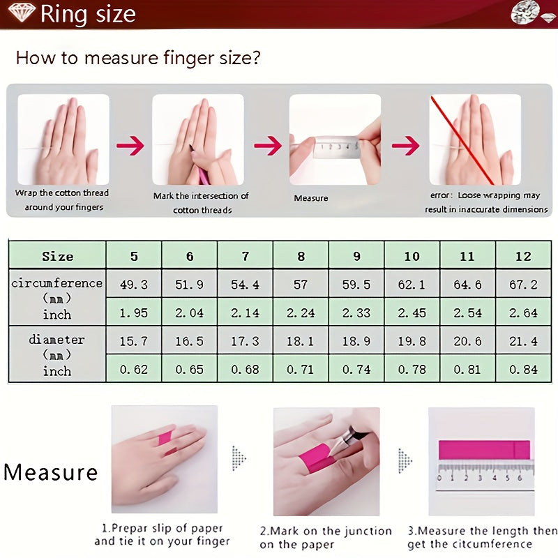 Elegant Ring Glittrande Krondesign Stenlagd Glänsande Zirconia Välj En Färg U Föredrar Matcha Dagliga Outfits Festtillbehör Present Till Din Drottning