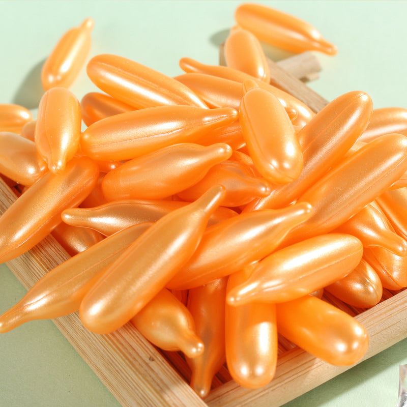 Vitamin E Ansiktskapslar - Jämna ut rynkor, återfuktar och förbättrar välvårdad hud - Fördröjer åldrande och minskar pigmentering - Pre-makeup fuktgivande bas för män och kvinnor!
