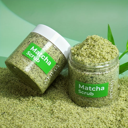 250g Skin Matcha Grönt Te Body Scrub Utjämnande Avgiftande Exfolierande Havssalt 250g